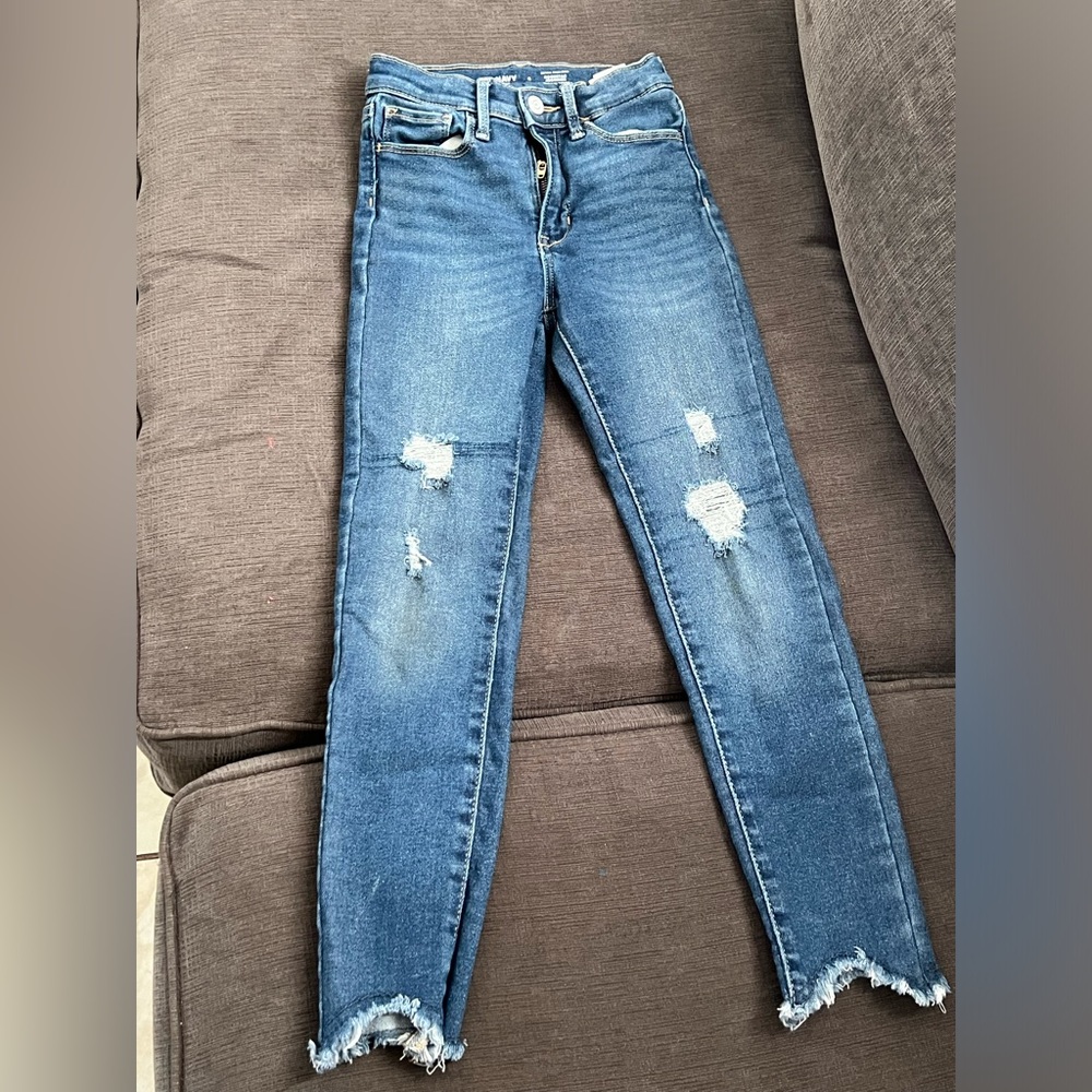 High-Waisted Rockstar 360° Stretch Jeggings for Girls